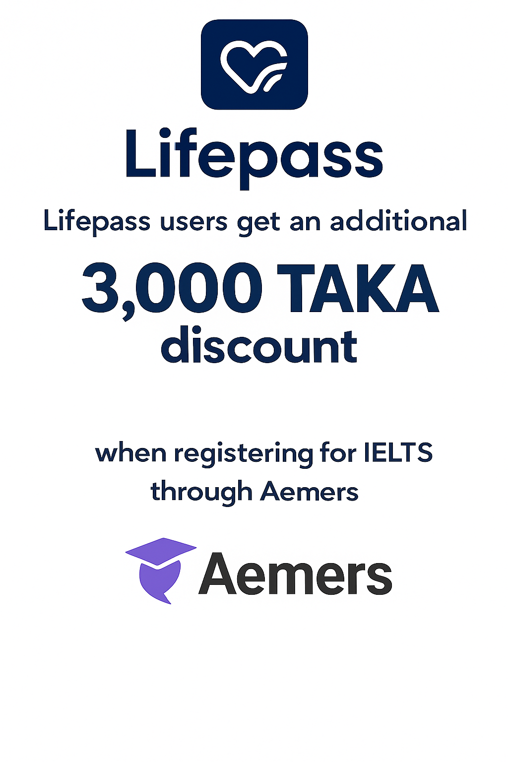 Lifepass ব্যবহারকারীদের জন্য পরীক্ষার রেজিস্ট্রেশনে এক্সক্লুসিভ ৳৩,০০০ ছাড়!